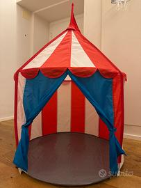 Tenda circo Ikea casetta gioco bambini