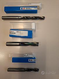 Lotto Punte Metallo Duro OSG Premium nuove