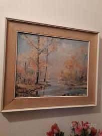 Olio su tela " M. VANDELLI "