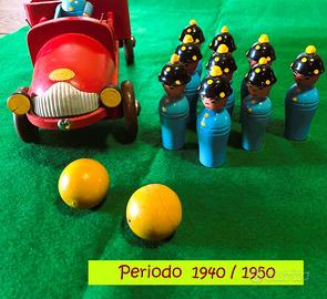 Antico, Autentico e raro gioco in Legno 1940 / 50