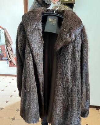 Pelliccia vera in castorino