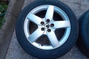 2 Cerchi in Lega 17" Peugeot 3008 5008 508 - 215/5