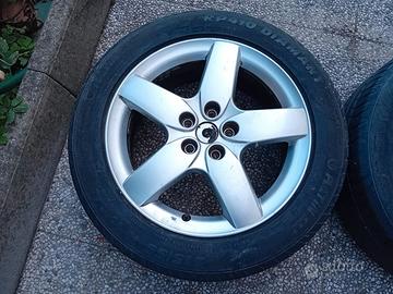 2 Cerchi in Lega 17" Peugeot 3008 5008 508 - 215/5