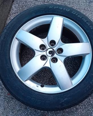 2 Cerchi in Lega 17" Peugeot 3008 5008 508 - 215/5