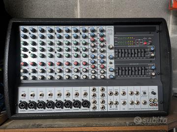 Mixer amplificato professionale effetti 600W/ch