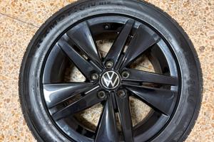 Cerchi originali Volkswagen golf R16 con gomme