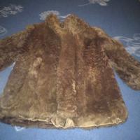 Calda pelliccia giacca donna tg 46 agnello -