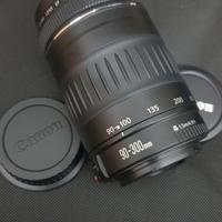 Obiettivo Canon 90/300 mm perfetto,  da vetrina