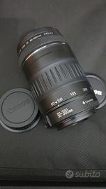 Obiettivo Canon 90/300 mm perfetto,  da vetrina