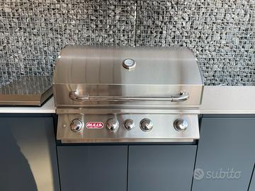 Barbecue-cucina da esterno