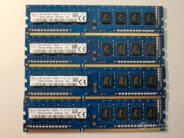 4 DDR3 SK Hynix 1600Mhz CL11 4 GB