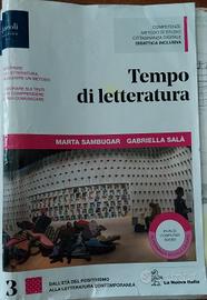 TEMPO DI LETTERATURA 3 + 4 LIBRI correlTi
