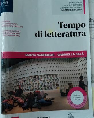 TEMPO DI LETTERATURA 3 + 4 LIBRI correlTi