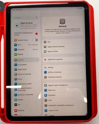 Ipad 10 generazione 64gb wifi