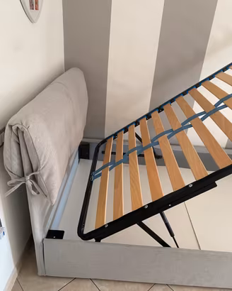Letto contenitore una piazza e mezza