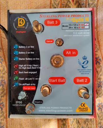 Sterling Power alternator Split charger