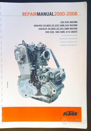 Manuale officina motore KTM 4T exc sx xc mxc