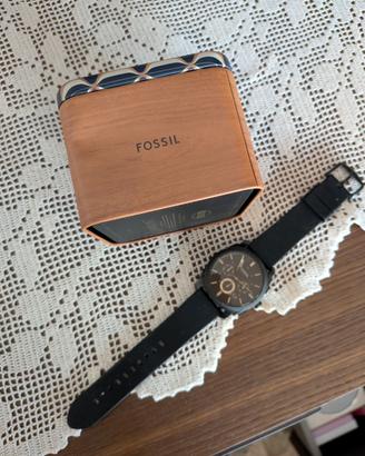 Fossil orologio nero
