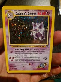 carta Pokemon Sabrinas Gengar holo gh14