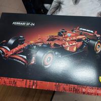 lego ferrari sf-24 42207 ruote complete 