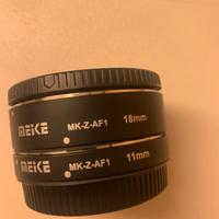 Tubi prolunga Nikon Z