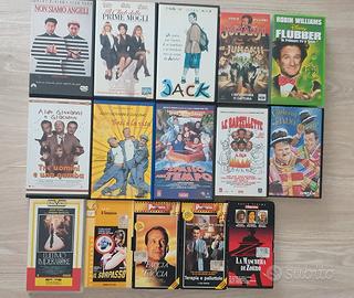 Lotto di videocassette VHS di film commedie