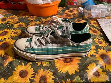 Converse All Star Basse - Tartan Plaid