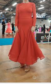 vestito gara balli standard cat C