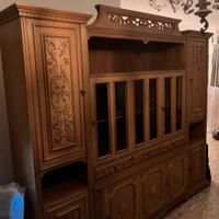 soggiorno classico  rovere chiaro