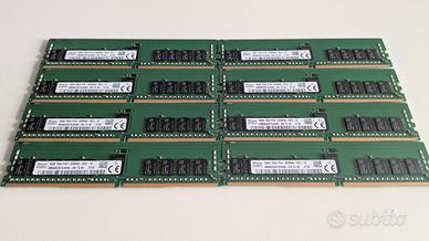 Lotto 128GB (8x16GB) RAM Server DDR4 3200MHz SK Hy