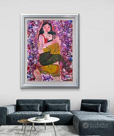 Quadro olio su tela