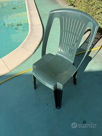 Sedie e tavoli come nuovi esterno, prezzo singolo