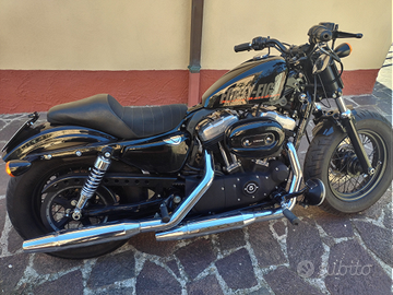 Harley Davidson forty height