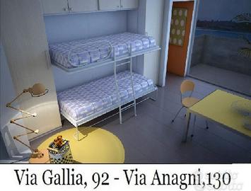 Letto a castello a scomparsa martino acero