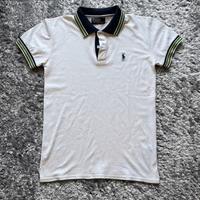 Polo Ralph  Lauren–White Heritage Lime & Navy