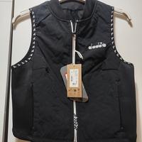  Gilet  smanicato nero Diadora Urban vest be one