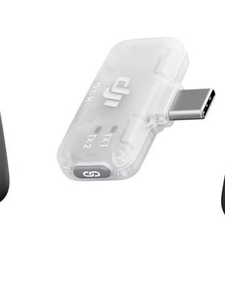 DJI Mic Mini (2 TX + 1 RX mobile), microfono laval