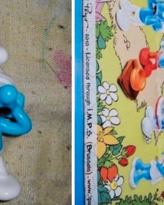 Vari Puffi Kinder, 2010 (Miniature)