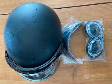 Casco bobber matt black tg.S LS2