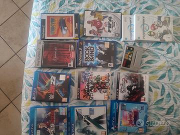 giochi PlayStation e Nintendo