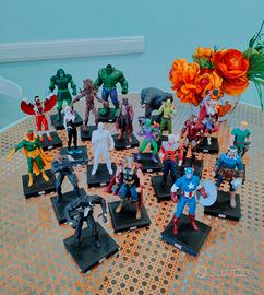Lotto 20 Statue Marvel + 3 in Omaggio da riparare 