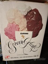 gelateria usata poche volte,completa 