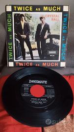 45 giri rarità Twice as much - Crystal ball