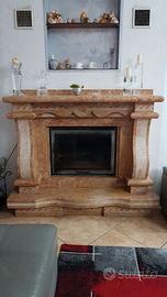 Camino a legna ventilato