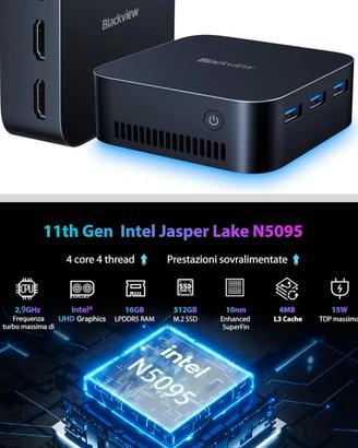 mini PC 16gb RAM  512 GB HD DDR5