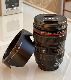 "Canon 24-105 f/4L IS USM (6 MESI GARANZIA CANON)