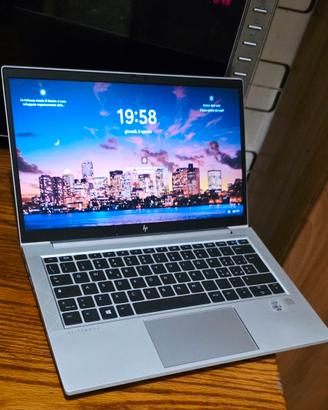 hp elitebook 830 g7 core i5-10th rame 16gb/256gb