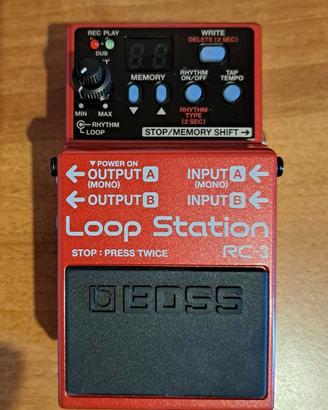 Pedale loop station Boss RC-3