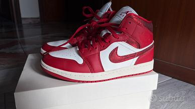 Jordan mid 1 rosse