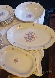 Servizio piatti porcellana Czechoslovakia MSB